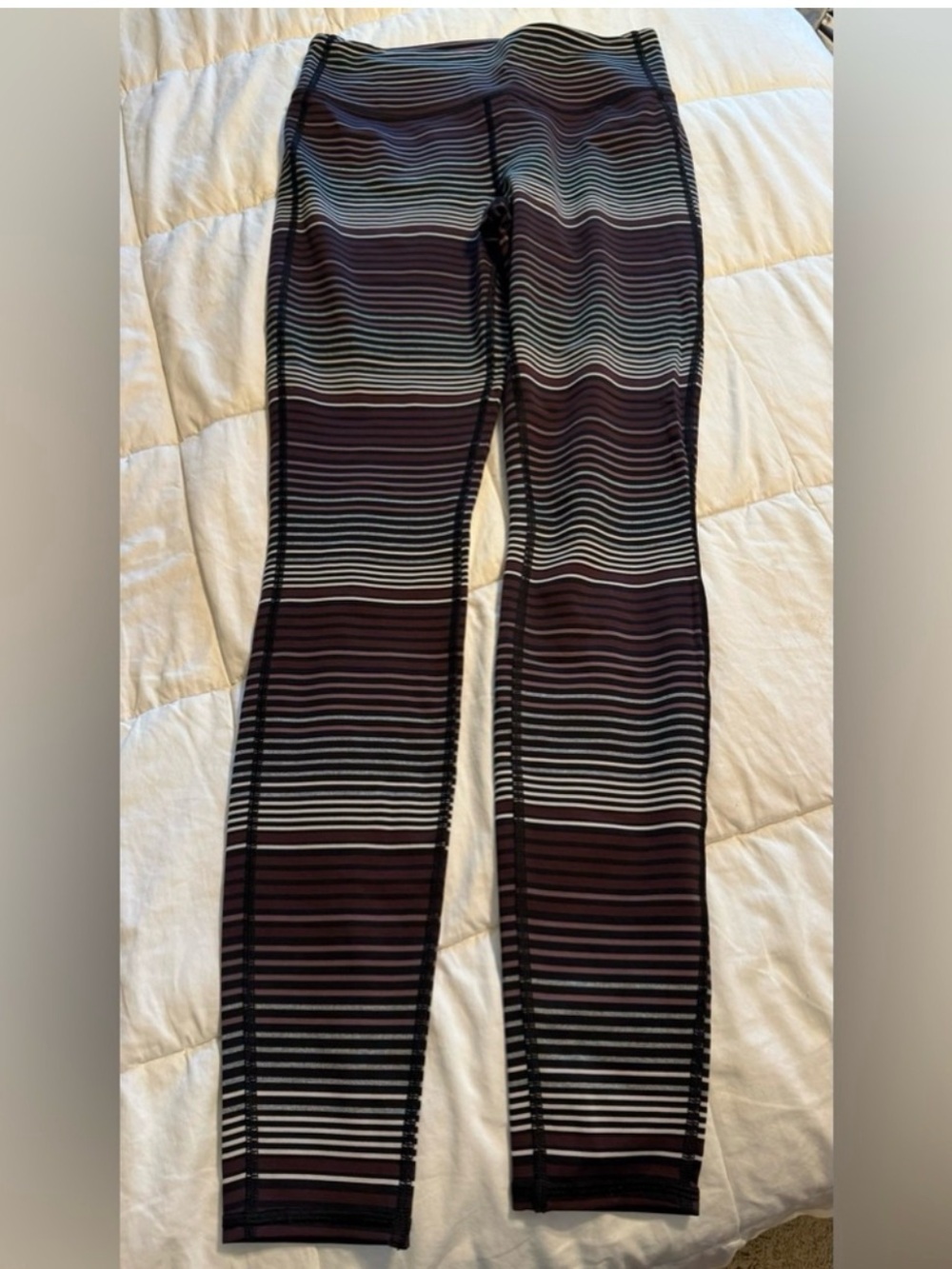 Athleta Striped Leggings